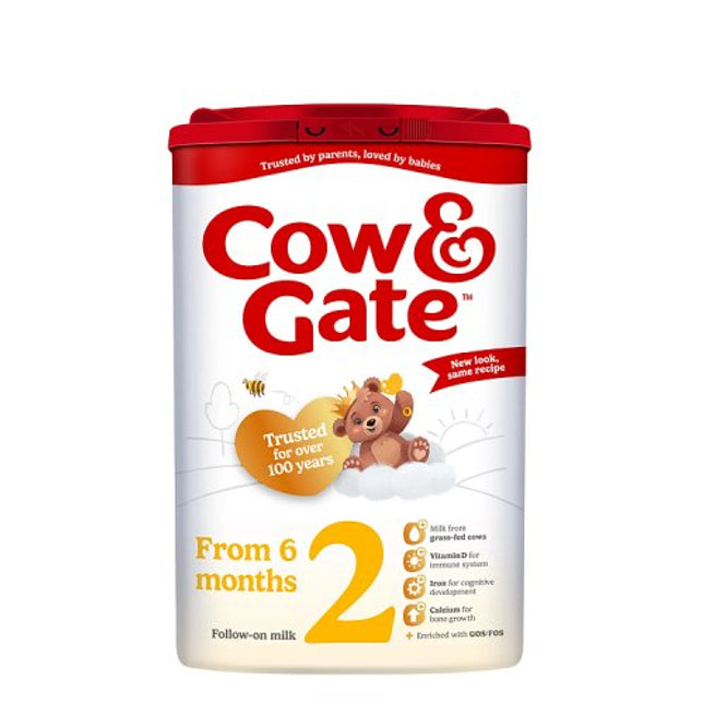 Cow & Gate 2 Follow On Baby Milk Formula Powder 6-12 Months 800g