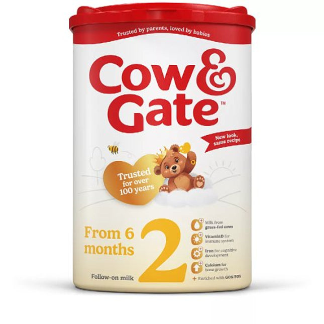 Cow & Gate 2 Follow On Baby Milk Formula Powder 6-12 Months 800g