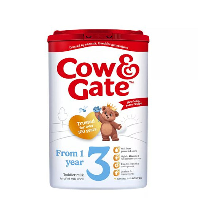 Cow & Gate 3 Toddler Milk Formula 1+ Years 800g