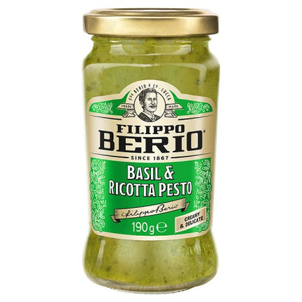 Filippo Berio Basil & Ricotta Pesto 190g