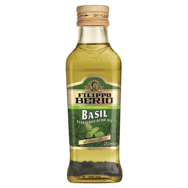 Filippo Berio Basil Flavoured Olive Oil 250ml