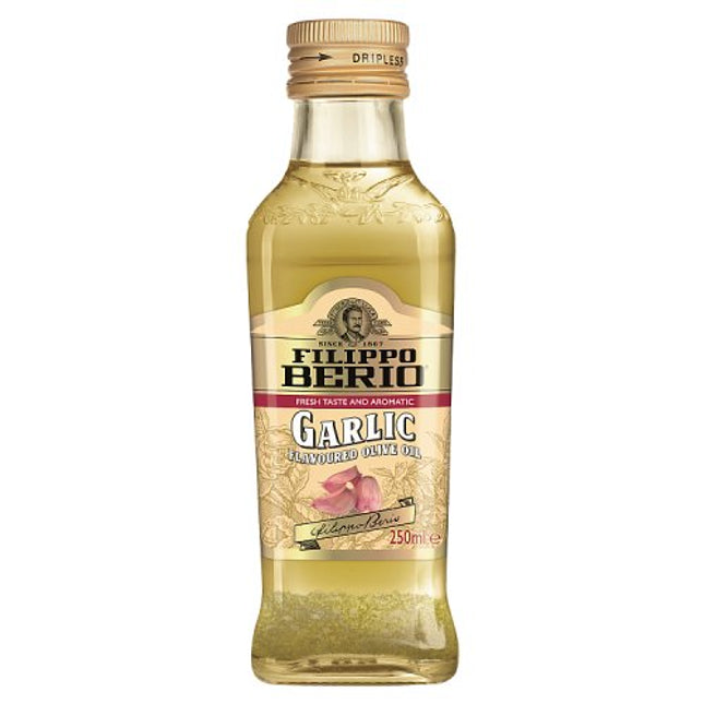 Filippo Berio Garlic Flavoured Olive Oil 250ml