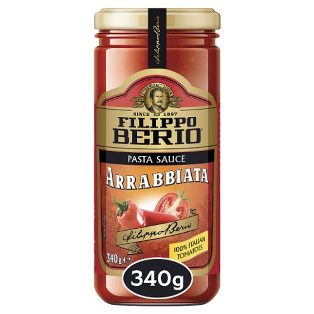 Filippo Berio Arrabiata Pasta Sauce 340g