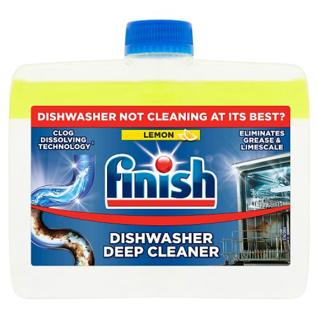 Finish Lemon Dishwasher Cleaner 250ml