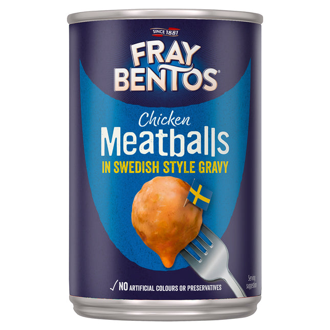 Fray Bentos Chicken Meatballs In Swedish Gravy 380g