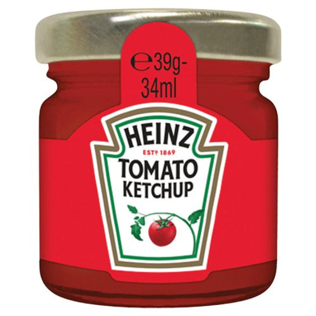 Heinz Tomato Ketchup Mini Glass Jars 80x39g