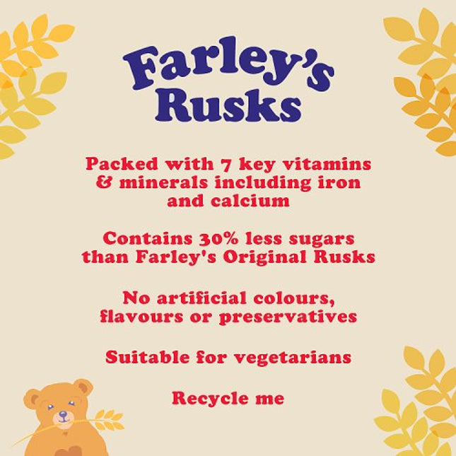 Farleys Rusks Original 18 Pack 300g