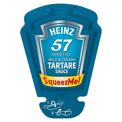 Heinz Tartare Sauce SqueezMe Portions 100x26ml