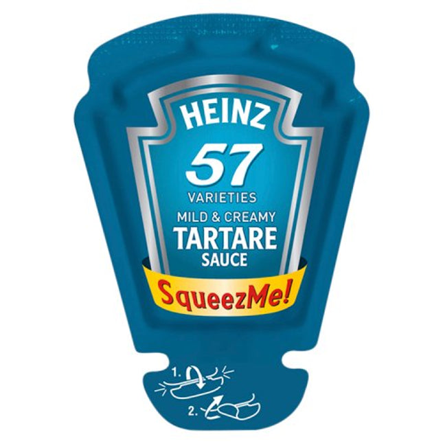 Heinz Tartare Sauce SqueezMe Portions 100x26ml