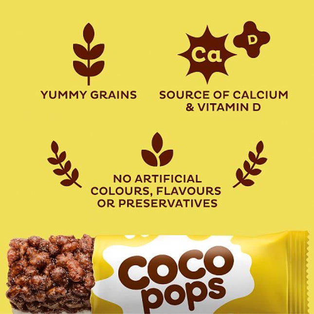 Kelloggs Coco Pops Cereal Bar 4x20g Pm £1.49