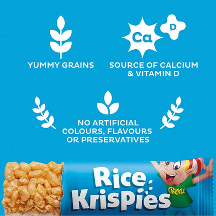 Kelloggs Rice Krispies Cereal Bar 4x20g PMP £1.49
