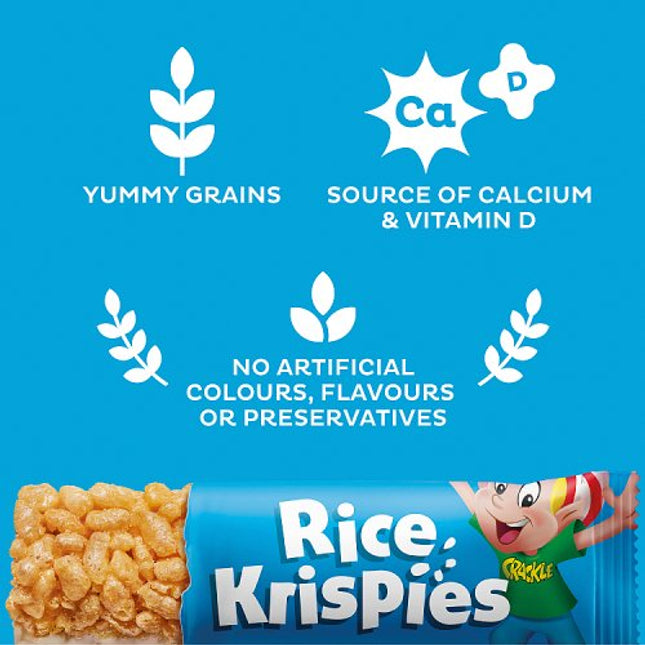 Kelloggs Rice Krispies Cereal Bar 4x20g PMP £1.49