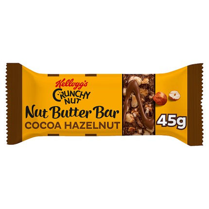 Kellogg's Crunchy Nut Cocoa & Hazelnut Butter Bar 45g