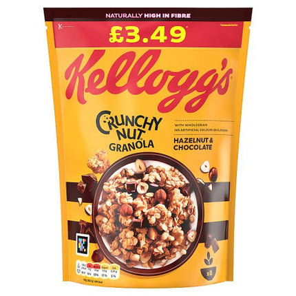 Kellogg's Crunchy Nut Hazelnut & Chocolate Granola 380g £3.49