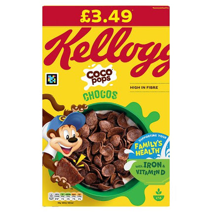 Kellogg's Coco Pops Chocos 430g £3.49