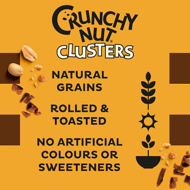 Kellogg's Crunchy Nut Chocolate Clusters 400g