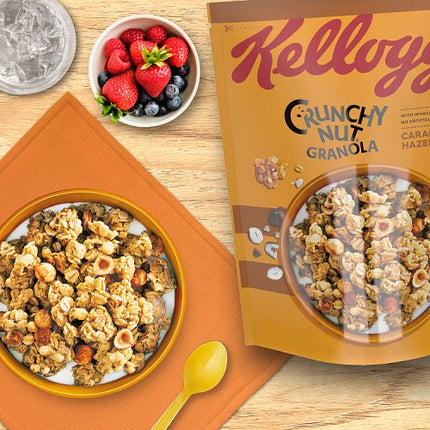 Kellogg's Crunchy Nut Caramelised Hazlenuts Granola 380g