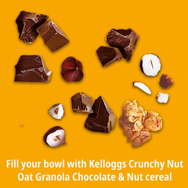 Kellogg's Crunchy Nut Hazlenut & Chocolate Breakfast Granola 380g