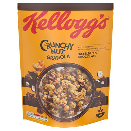 Kellogg's Crunchy Nut Hazlenut & Chocolate Breakfast Granola 380g
