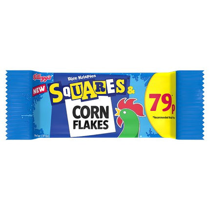 Kellogg's Rice Krispies Squares Corn Flakes 31g 79p