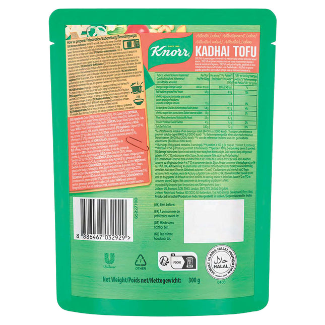 Knorr Ready to Eat Kadhai Tofu 300g