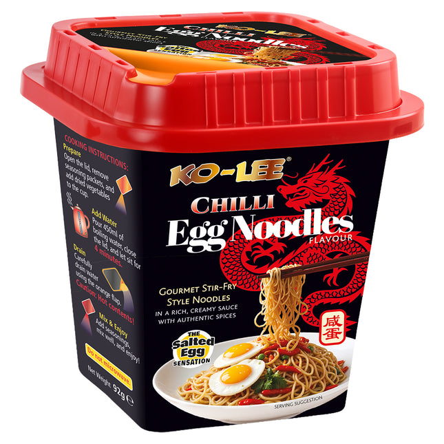 Ko-Lee Chilli Egg Noodles 92g