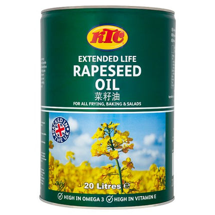 KTC Rapeseed Oil 20L (Metal Tin)