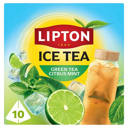 Lipton Ice Tea Infusion Green Citrus Mint 10s