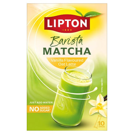 Lipton Matcha Vanilla 10 x 11.2g Sticks