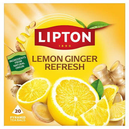 Lipton Lemon Ginger Refresh 20s