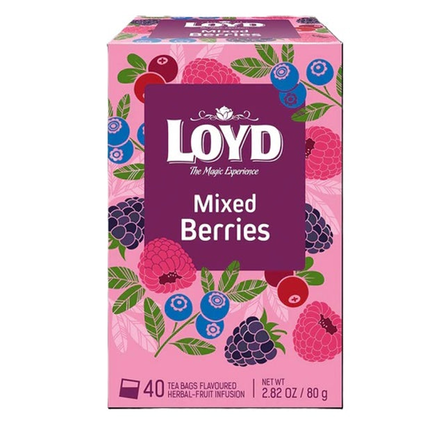 Loyd Mixed Berries Tea Bags x40 80g