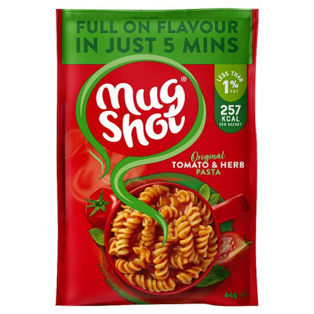 Mug Shot Tomato & Herb Pasta 64g