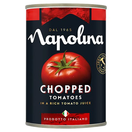 Napolina Chopped Tomatoes 400g PMP £1.20