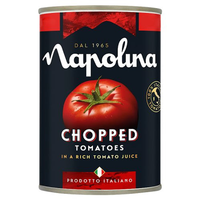 Napolina Chopped Tomatoes 400g PMP £1.20