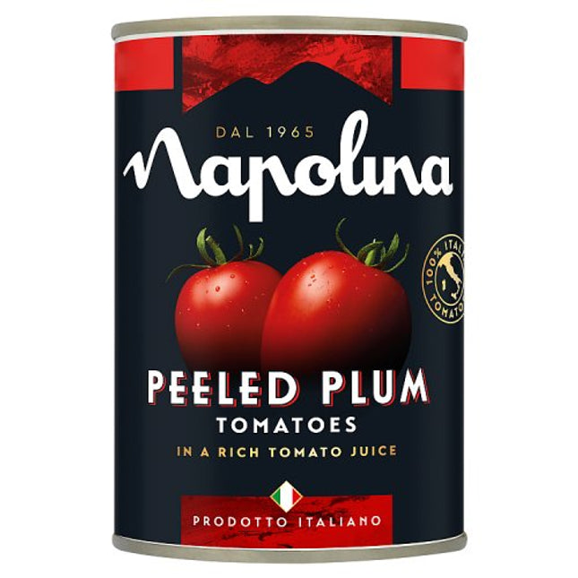 Napolina Plum Tomatoes 400g PMP £1.20