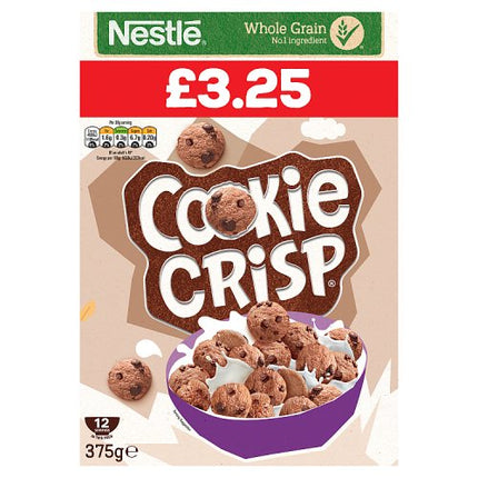 Nestlé  Cookie Crisp 375g PMP £3.25