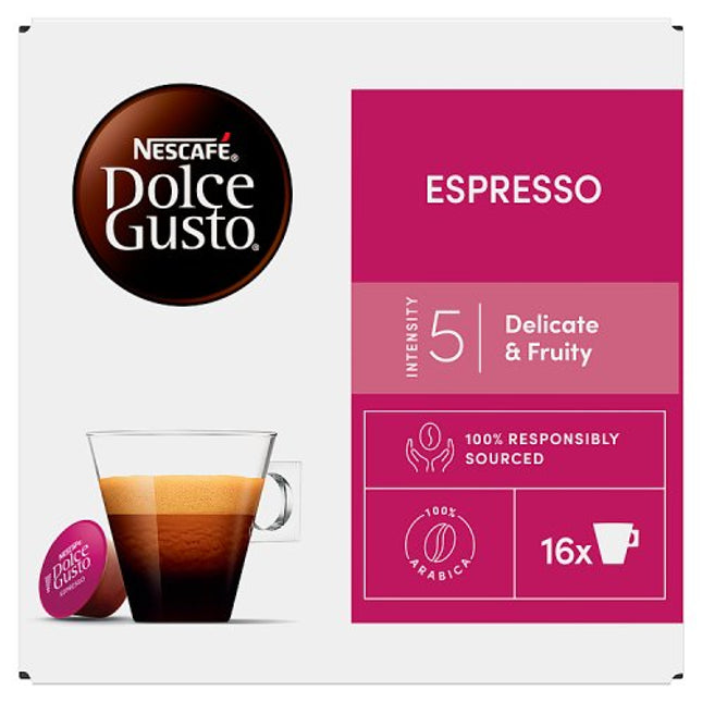 Nescafé Dolce Gusto Espresso Coffee Pods x16 88g