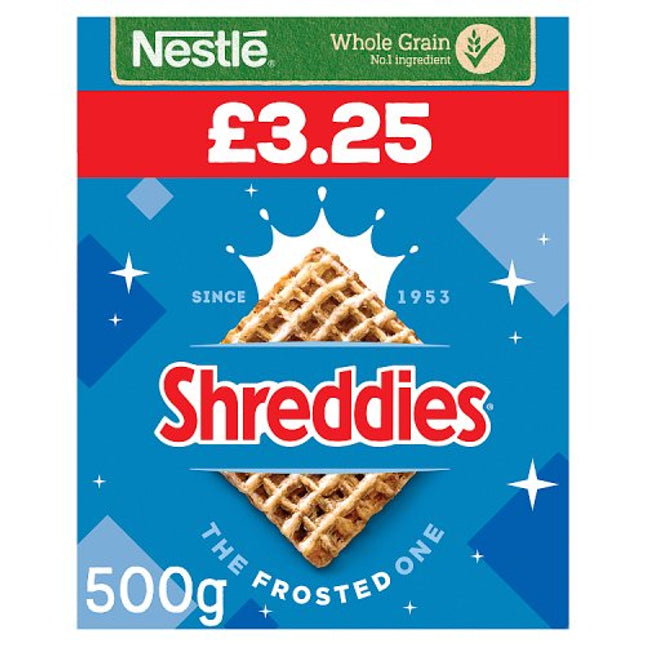 Nestlé Frosted Shreddies 500g PMP £3.25