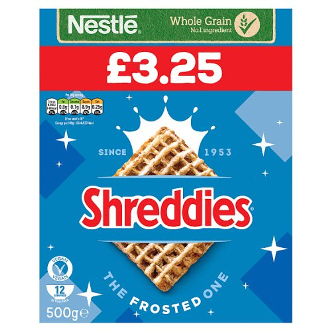 Nestlé Frosted Shreddies 500g PMP £3.25
