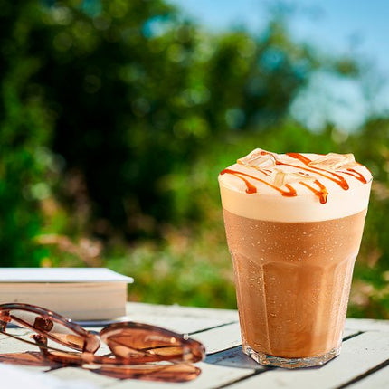 Nescafé Salted Caramel Iced Latte Instant Coffee Sachets x7 101.5g