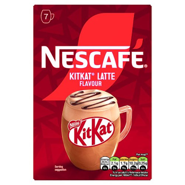 Nescafe 7 Sachets Latte Kit Kat