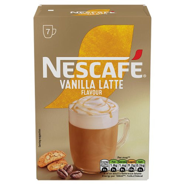 Nescafe 7 Sachets Latte Vanilla