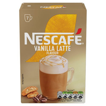 Nescafe 7 Sachets Latte Vanilla