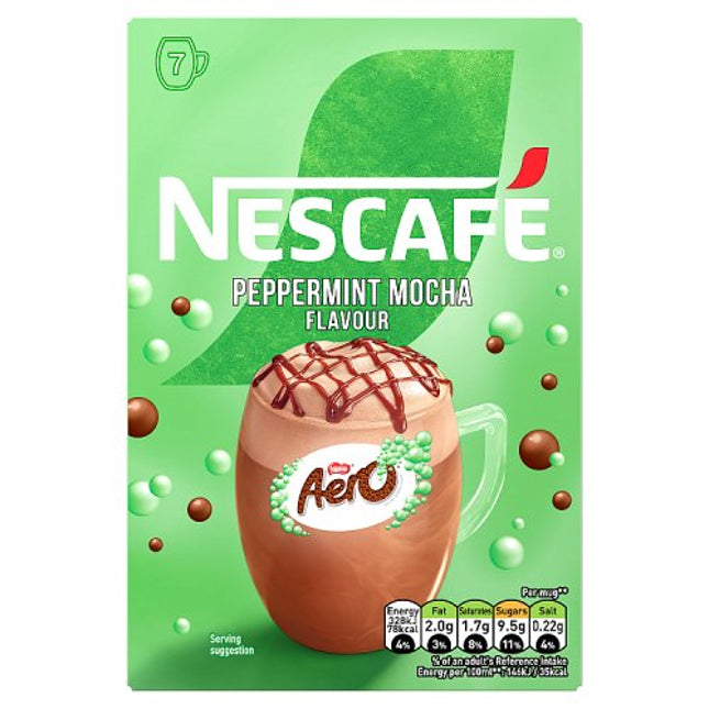 Nescafe 7 Sachets Mocha Aero Peppermint