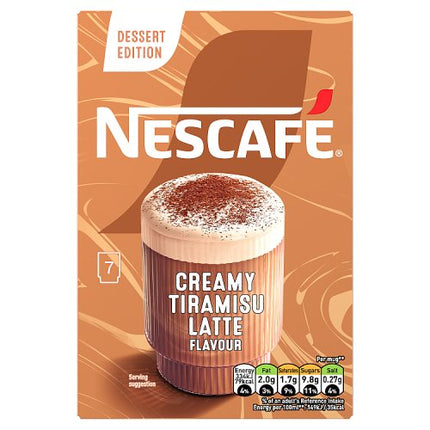 Nescafe 7 Sachets Latte Tiramisu