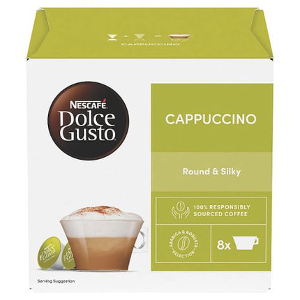 Nescafé Dolce Gusto Cappuccino Coffee Pods x16 186.4g