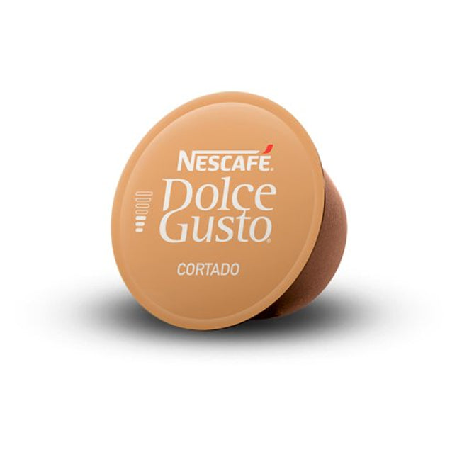 Nescafé Dolce Gusto Cortado Espresso Macchiato Coffee Pods x16 100.8g