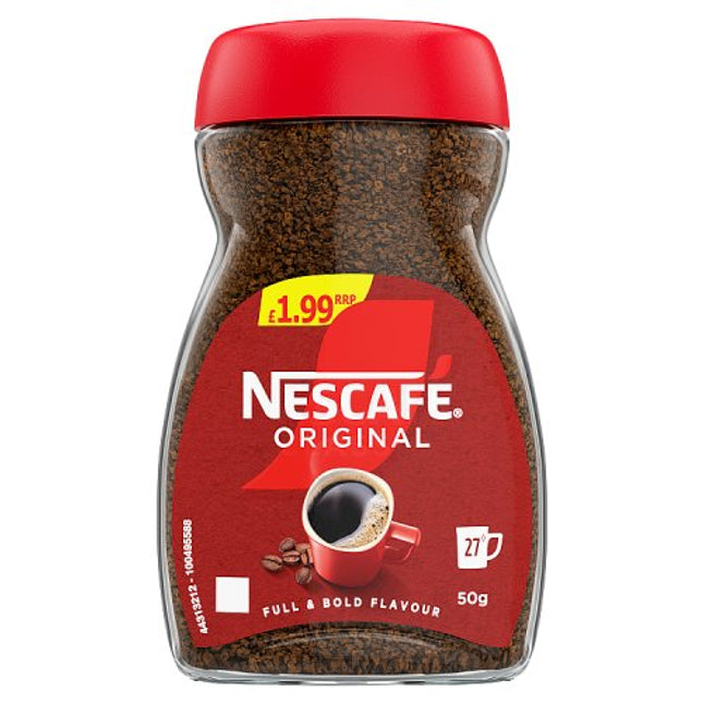 Nescafé Original Instant Coffee 50g £1.99