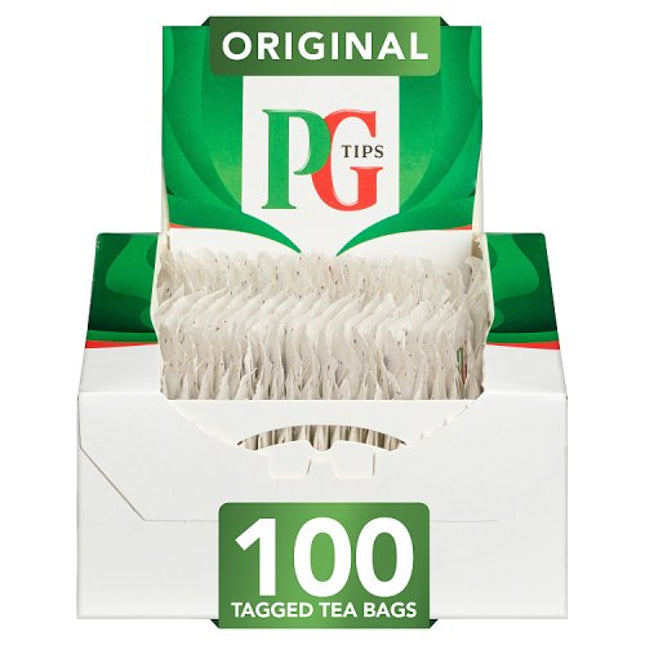 PG Tips 100 String and Tag Teabags