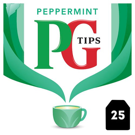 PG Tips Peppermint Envelope Tea Bags x25